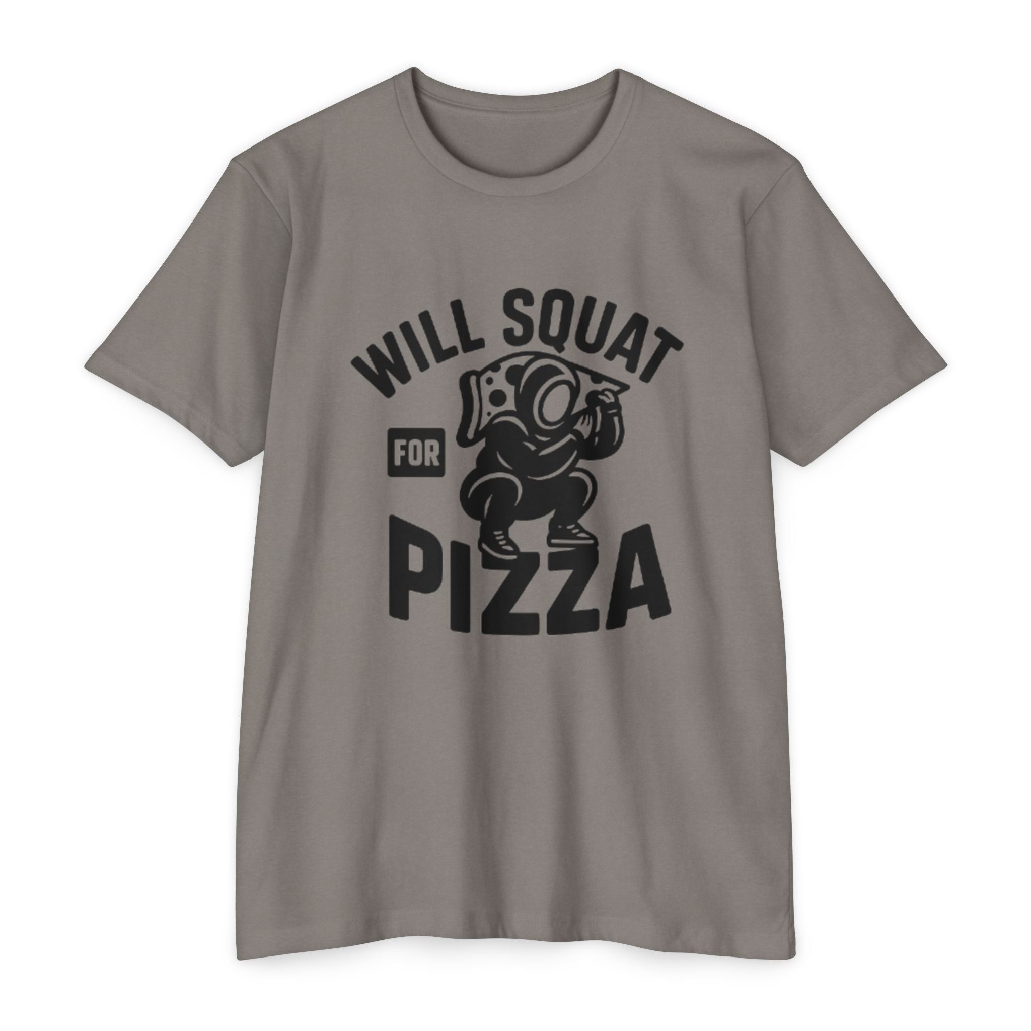 Will Squat for Pizza T-Shirt