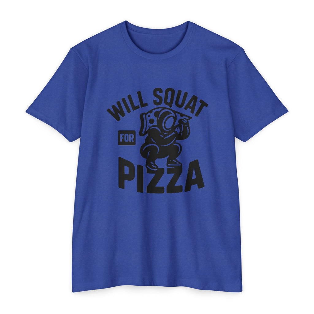 Will Squat for Pizza T-Shirt
