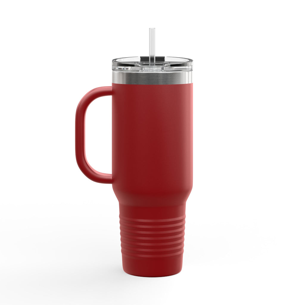 Will Squat for Pizza Insulated Travel Mug | 40oz Tumbler