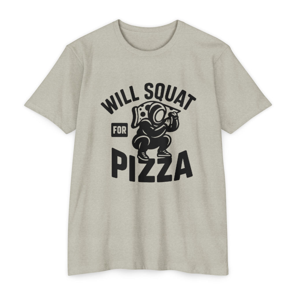 Will Squat for Pizza T-Shirt