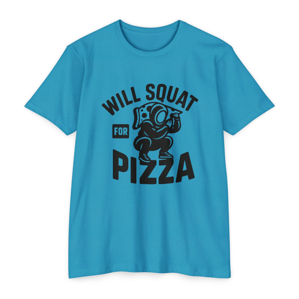 Will Squat for Pizza T-Shirt