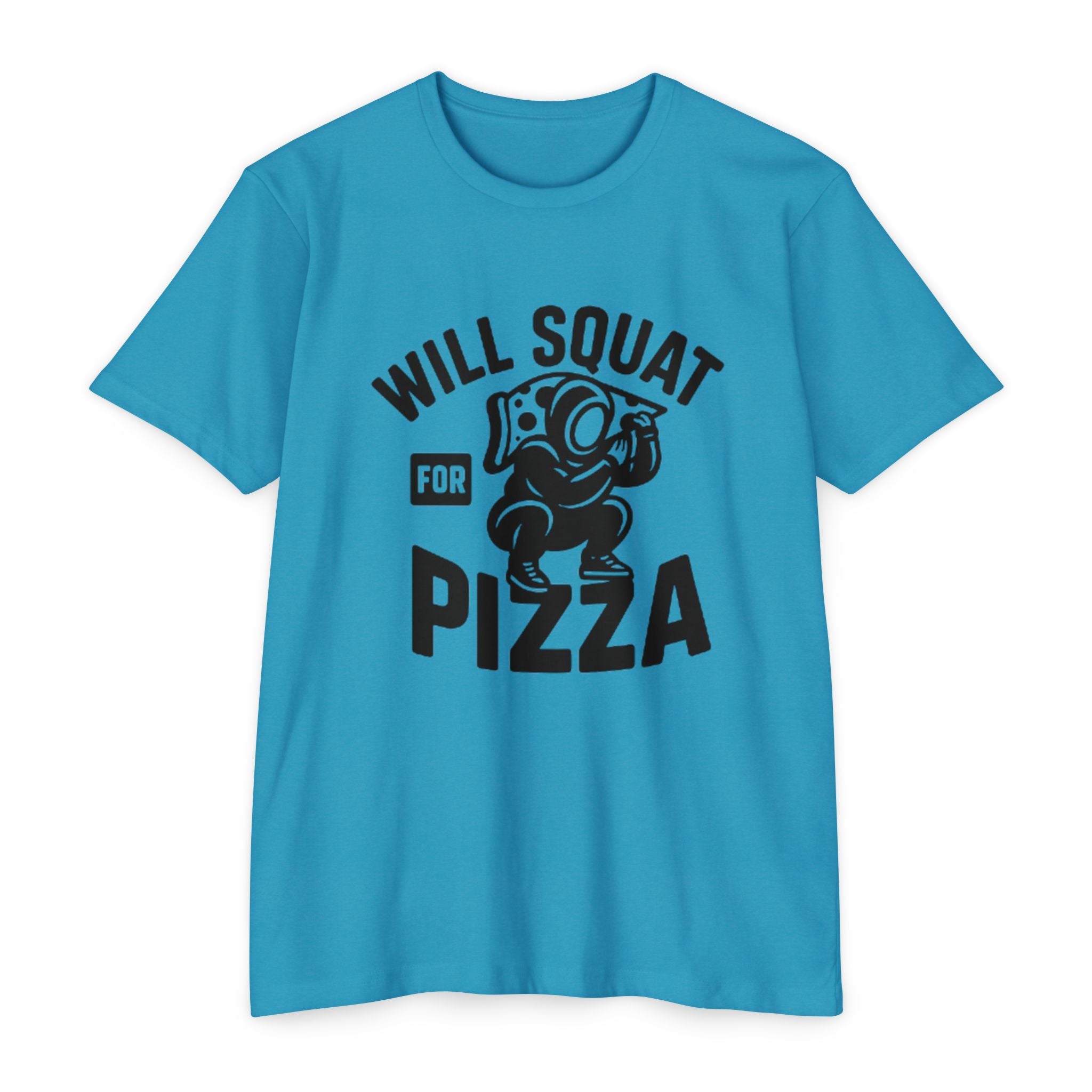 Will Squat for Pizza T-Shirt