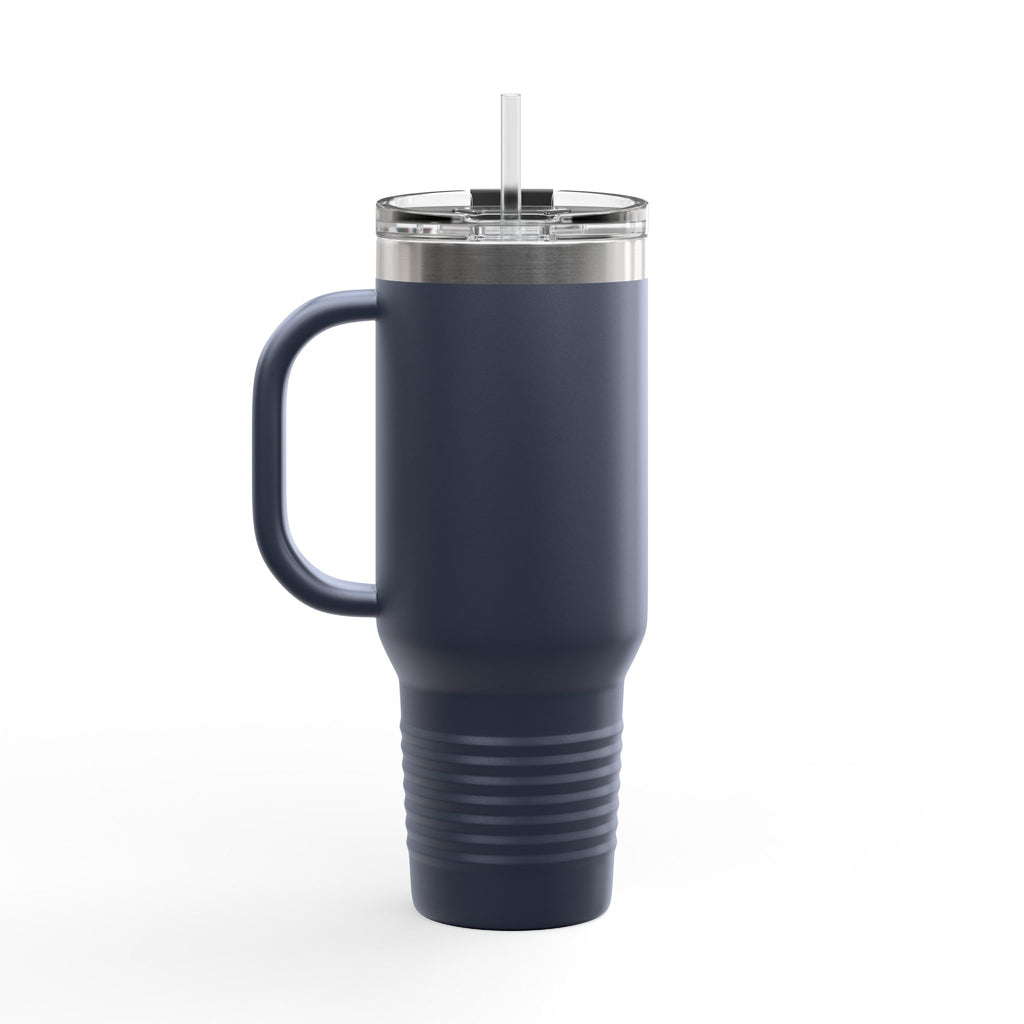 Will Squat for Pizza Insulated Travel Mug | 40oz Tumbler