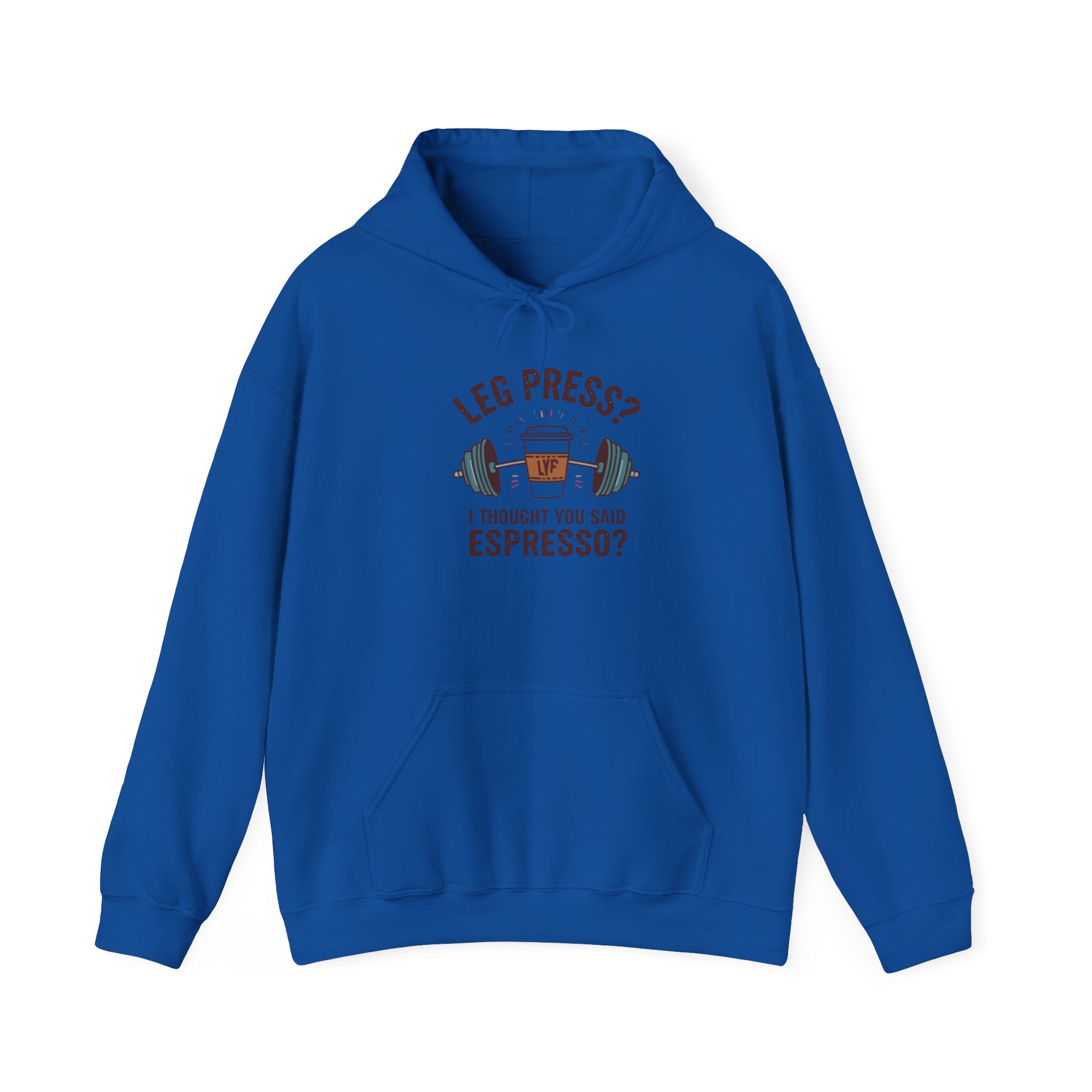 Leg Press Coffee Lovers Hoodie