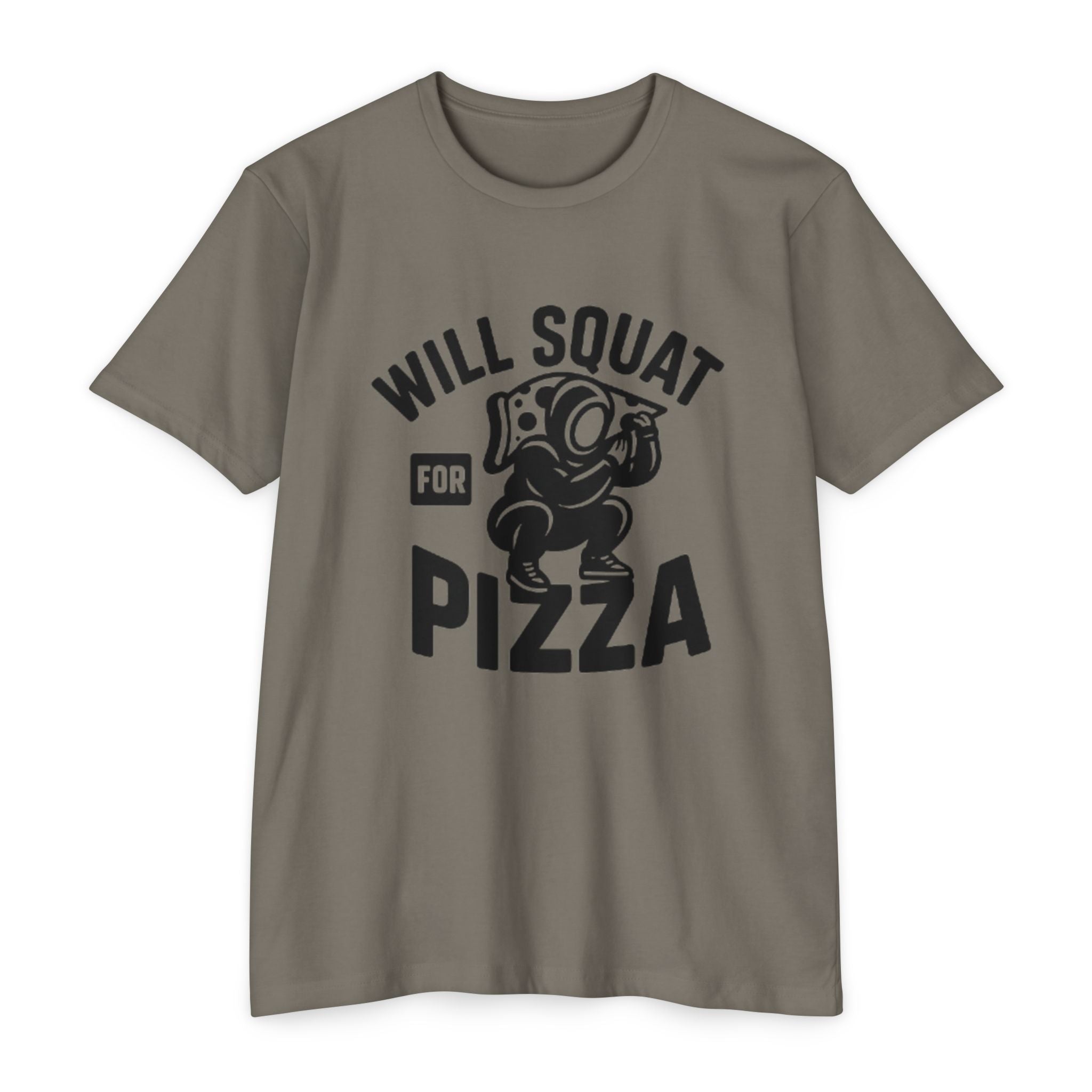 Will Squat for Pizza T-Shirt
