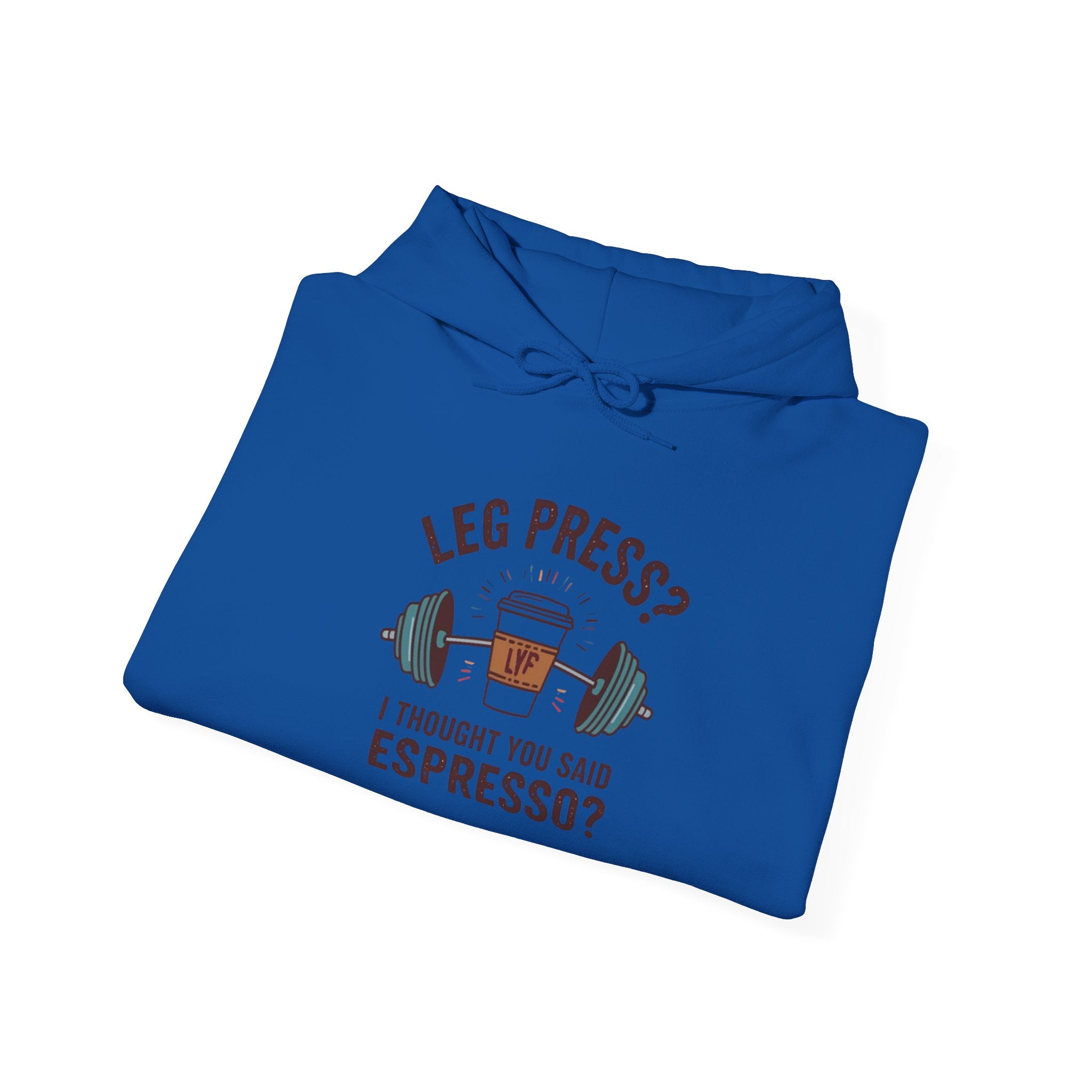 Leg Press Coffee Lovers Hoodie
